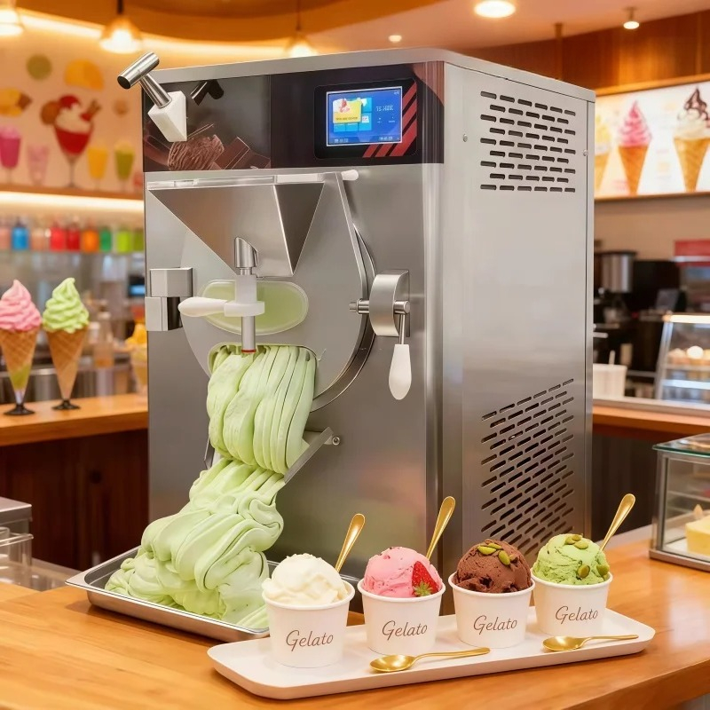 Máquina Comercial para Helados - Commercial Gelato Maker Machine reseña y precio