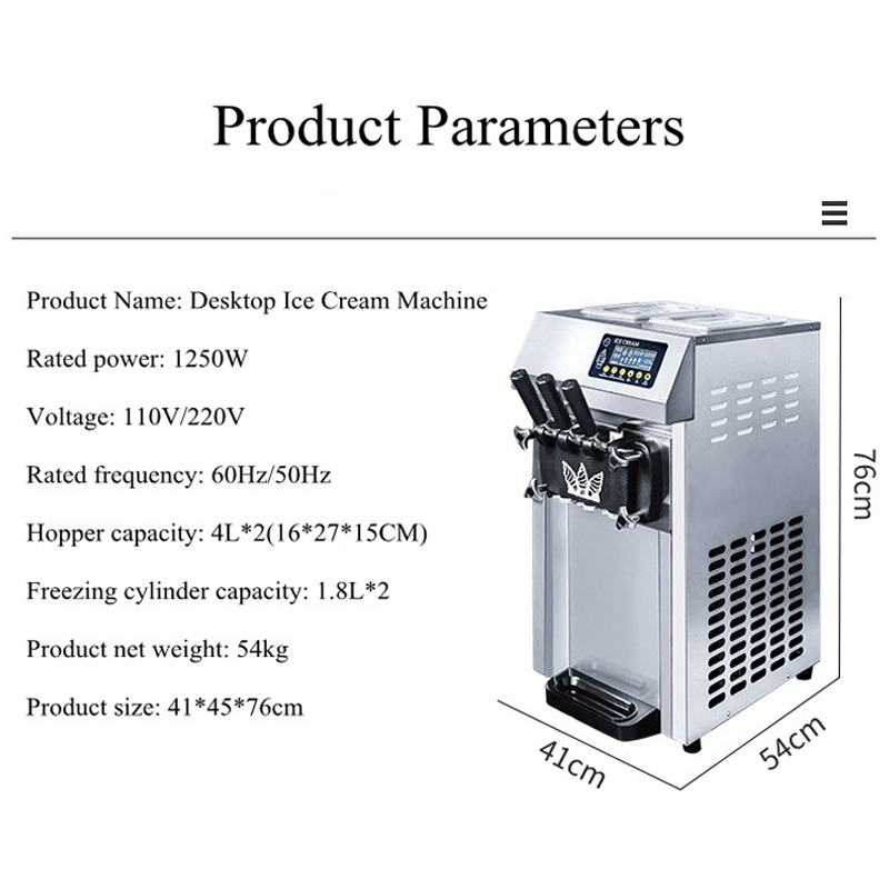 Máquina de Helado Suave de Tre - Commercial Gelato Maker Machine reseña y precio